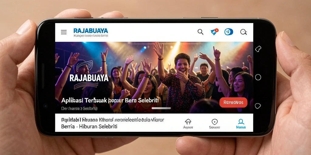 Tampilan antarmuka pengguna yang menarik dan informatif.